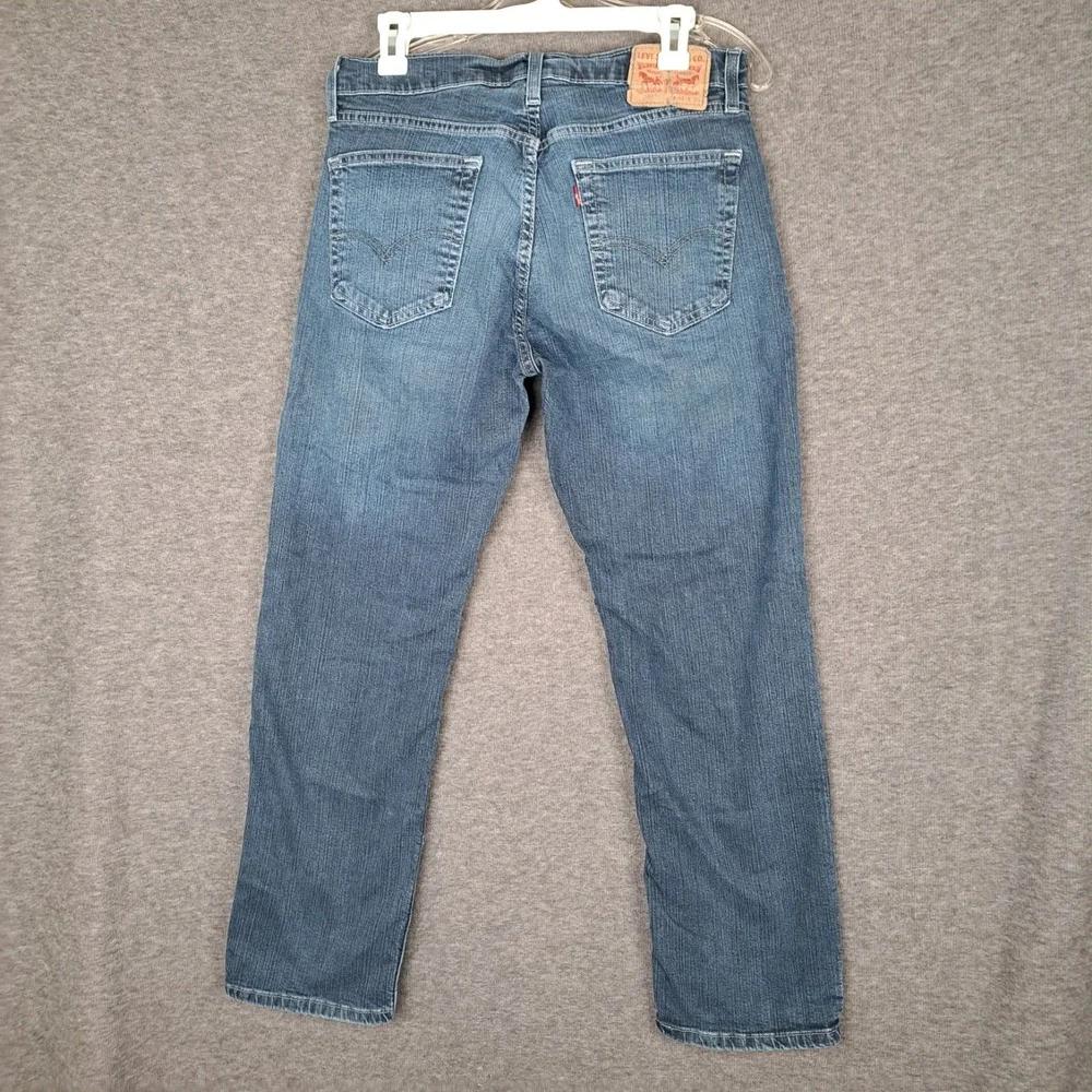 Levis 559 Jeans Mens 31x30 (Fits 30x29) Relaxed Fit Straight Leg Dark Denim